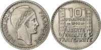 Frankreich 10 Francs Turin, Paris, Kupfer-Nickel, VZ+, KM:909.1 -