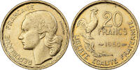 Frankreich 20 Francs Guiraud, Paris, Aluminum-Bronze, SS+, KM:917.1 -