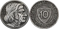 Deutschland 10 Pfennig Iron, SS+, KM:20 -