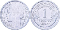 Frankreich Franc Morlon, Aluminium, SS+, KM:885a.1 -