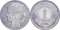 Frankreich Franc Morlon, Castelsarrasin, Aluminium, SS+, KM:885a.3 -