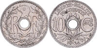 Frankreich 10 Centimes Lindauer, Kupfer-Nickel, SS+, KM:866a -