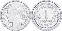 Frankreich Franc Morlon, Aluminium, SS+, KM:885a.1 -