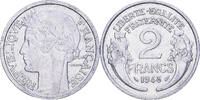 Frankreich 2 Francs Morlon, Aluminium, SS, KM:886a.1 -