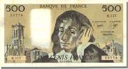 Frankreich 500 Francs Geldschein, 500 F 1968-1993 ''Pascal'' -