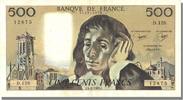 Frankreich 500 Francs Geldschein, 500 F 1968-1993 ''Pascal'' -