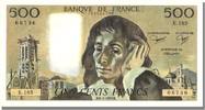 Frankreich 500 Francs Geldschein, 500 F 1968-1993 ''Pascal'' -