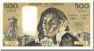 Frankreich 500 Francs Geldschein, 500 F 1968-1993 ''Pascal'' -