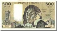 Frankreich 500 Francs Geldschein, 500 F 1968-1993 ''Pascal'' -