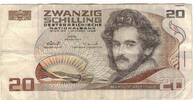 Österreich 20 Schilling Geldschein, 1986-10-01, KM:148, SS -