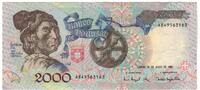 Portugal 2000 Escudos Geldschein, 1991-05-23, KM:186a, SS -
