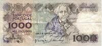 Portugal 1000 Escudos Geldschein, 1992-02-06, KM:181i, SS -