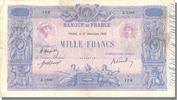 Frankreich 1000 Francs Geldschein, 1 000 F 1889-1926 ''Bleu et Rose'' -