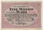Deutschland 1 Million Mark Geldschein, SS -