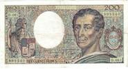Frankreich 200 Francs Montesquieu, D.081, SS, Fayette:70.10a, KM:155d -
