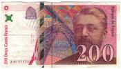 Frankreich 200 Francs Eiffel, A019757882, SS, Fayette:75.02, KM:159a -