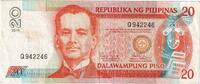 Philippinen 20 Piso Geldschein, KM:182a, S+ -