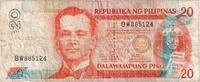 Philippinen 20 Piso Geldschein, KM:170a, SGE -