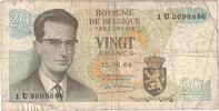Belgien 20 Francs 1964-06-15, KM:138, S -
