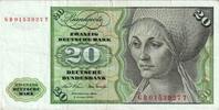 Bundesrepublik Deutschland 20 Deutsche Mark 1970-01-02, KM:32a, SS+ -