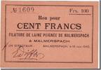 Frankreich 100 Francs Geldschein, UNZ -