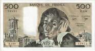 Frankreich 500 Francs Pascal, 1986-02-06, E.239, VZ+ -