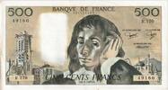 Frankreich 500 Francs Pascal, 1983-01-06, R.170, VZ -