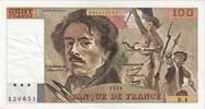 Frankreich 100 Francs Delacroix, R.4, VZ+ -