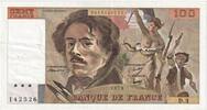 Frankreich 100 Francs Delacroix, D.3, VZ -