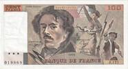 Frankreich 100 Francs Delacroix, J.171, UNZ- -