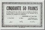 Frankreich 50 Francs Geldschein, UNZ -