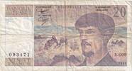 Frankreich 20 Francs Debussy, S.009, S -