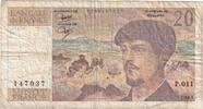 Frankreich 20 Francs Debussy, F.011, SGE -