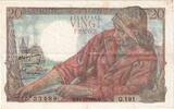 Frankreich 20 Francs Q.191, VZ -