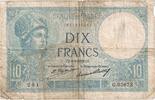 Frankreich 10 Francs Minerve, 9-6-1932, G,65673, S -