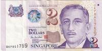 Singapur 2 Dollars VZ -
