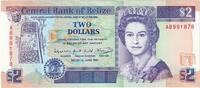 Belize 2 Dollars 1990-05-01, UNZ -