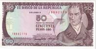 Kolumbien 50 Pesos Oro 1985-01-01, UNZ -