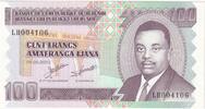 Burundi 100 Francs 1997-12-01, UNZ -