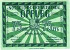 Deutschland 75 Pfennig Geldschein, Oppurg, paysage, 1921-08-01, UNZ- -