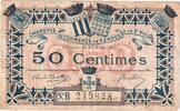 Frankreich 50 Centimes 1915-08-25, S.B 219828, UNZ-, Pirot:105-1 -