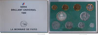Frankreich Coffret 1 c. à 100 frs. MDP, BU, STGL -