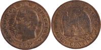 Frankreich Centime Münze, Napoleon III, Napoléon III, Lille, SS+ -