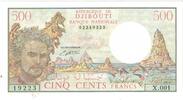 Dschibuti 500 Francs Geldschein, KM:36a, UNZ -