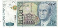 Spanien 10,000 Pesetas Geldschein, 1992-10-12, KM:166, VZ -