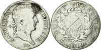 Frankreich Franc Münze, Napoléon I, Bayonne, SGE, Silber, Gadoury:447 -