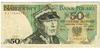 Polen 50 Zlotych Geldschein, 1975-05-09, KM:142a, SS -