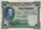 Spanien 100 Pesetas Geldschein, 1925-07-01, KM:69a, SS -