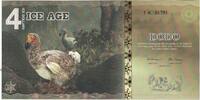 Vereinigte Staaten Tourist Banknote Geldschein, 2015-01, 4 ICE DOLLAR -
