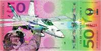 Vereinigte Staaten 50 Dollars Geldschein, F 18 HORNET TOURIST BANKNOTE -